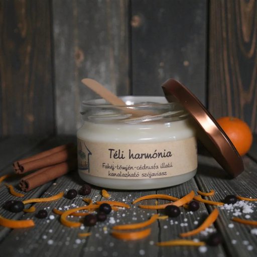 Téli harmónia - kanalazható szójaviasz - 165 gramm