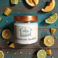 Gyümölcsös lendület - illatgyertya - 165 gramm