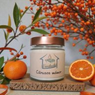 Citrusos mámor - illatgyertya - 165 gramm