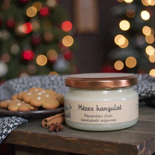 Mézes hangulat - kanalazható szójaviasz - 165 gramm